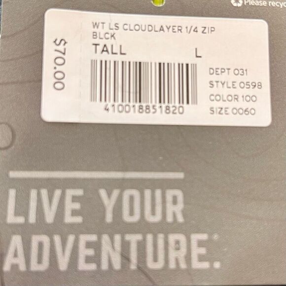 Eddie Bauer Women’s Fleece Jacket   Sz L   NWT - Picture 5 of 5